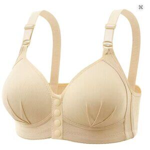 Womens' Bra 40B no wire. front snap closure.